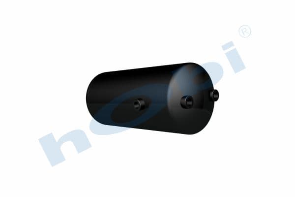Air Tank Ø206 L:483 Steel VL Lt:15 Black (RAL9005)