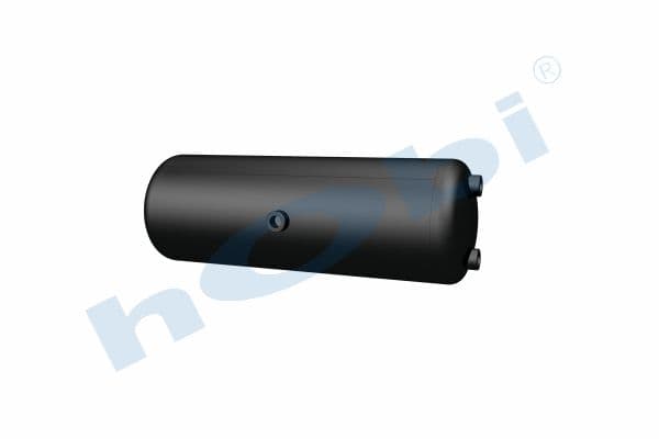 Hava Tankı, Ø206 L:604 Çelik, UN Lt:18 Siyah (RAL9005)