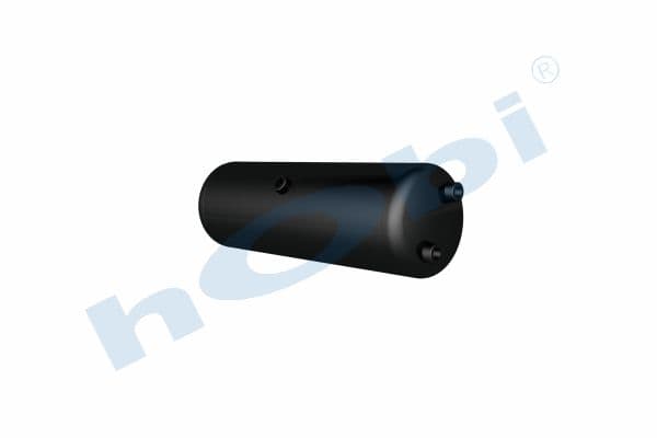 Air Tank Ø206 L:632 Steel MC Lt:20 Black (RAL9005)