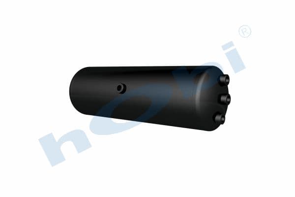 Air Tank Ø206 L:660 Steel MC Lt:20 Black (RAL9005)