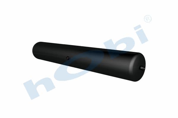 Air Tank Ø206 L:1325 Steel UN Lt:40 Black (RAL9005)