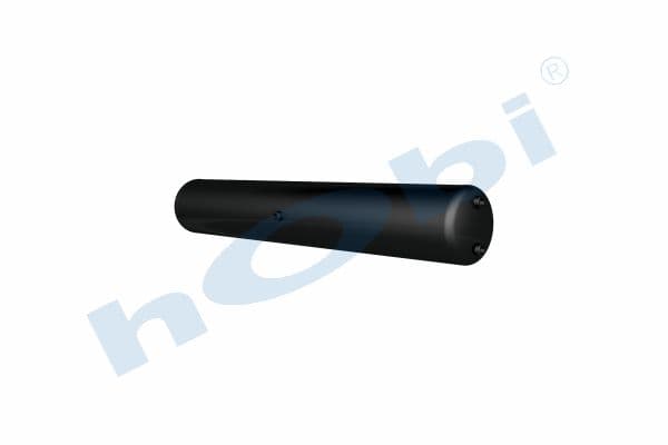 Air Tank Ø206 L:1276 Steel MN Lt:40 Black (RAL9005)