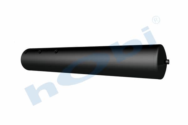 Air Tank Ø230 L:1381 Steel UN Lt:55 Black (RAL9005)
