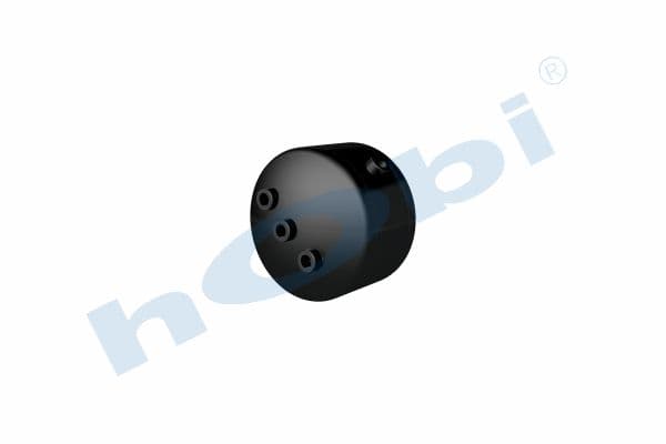 Air Tank Ø246 L:210 Steel MC Lt:7 5 Black (RAL9005)