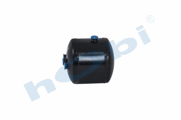 Air Tank Ø246 L:260 5 Steel MC Lt:10 Black (RAL9005)