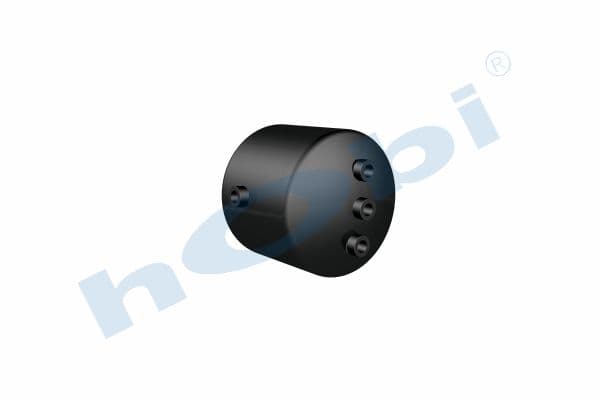 Air Tank Ø246 L:259 Steel UN Lt:10 Black (RAL9005)