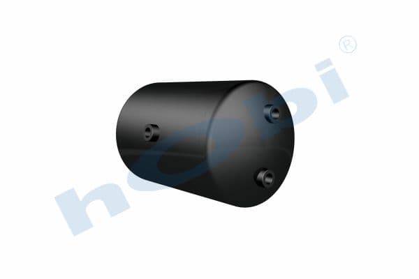 Air Tank Ø246 L:396 Steel SC Lt:16 Black (RAL9005)