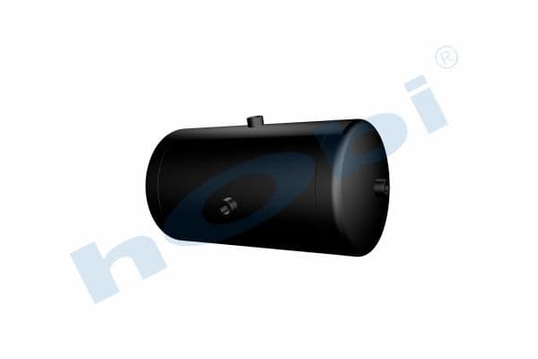 Air Tank Ø246 L:469 Steel RN Lt:20 Black (RAL9005)