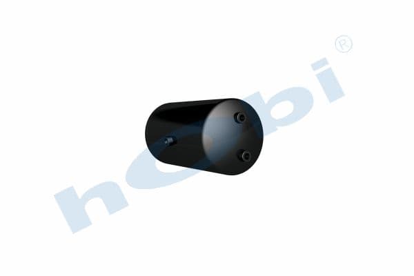 Air Tank Ø246 L:472 Steel MC Lt:20 Black (RAL9005)