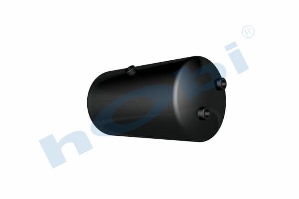 Air Tank Ø246 L:481 Steel MC Lt:20 Black (RAL9005)
