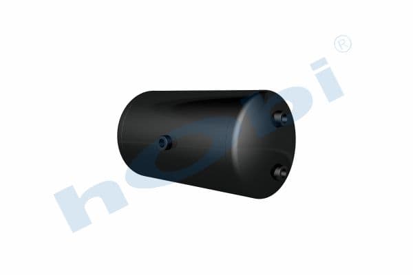 Air Tank Ø246 L:470 Steel DF Lt:20 Black (RAL9005)