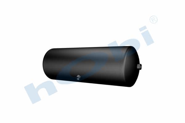 Air Tank Ø246 L:704 Steel UN Lt:30 Black (RAL9005)