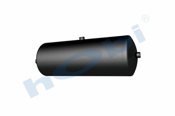 Air Tank Ø246 L:687 Steel UN Lt:30 Black (RAL9005)