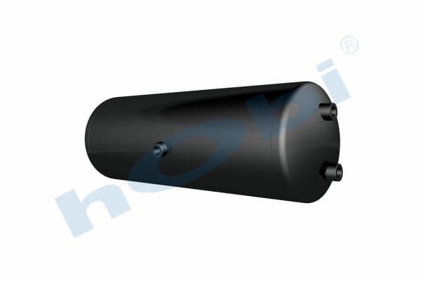 Air Tank Ø246 L:702 Steel MN Lt:30 Black (RAL9005)