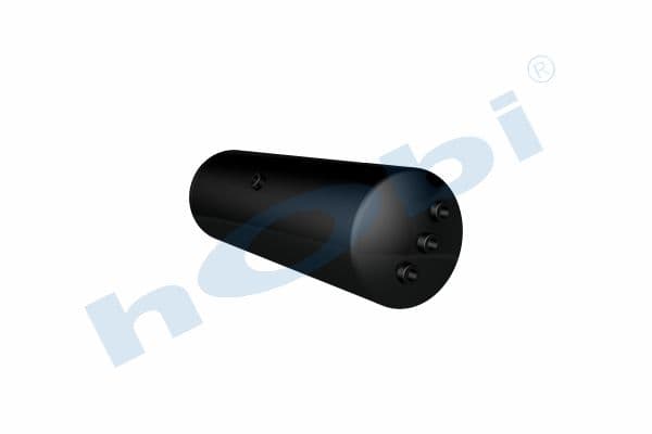 Air Tank Ø246 L:804 Steel MC Lt:35 Black (RAL9005)