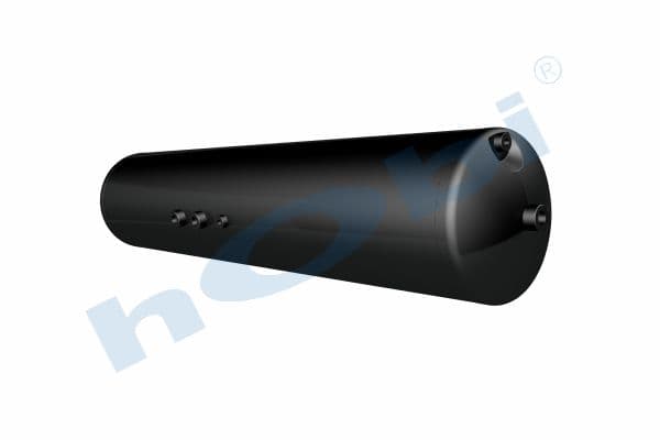 Air Tank Ø246 L:1116 Steel UN Lt:50 Black (RAL9005)