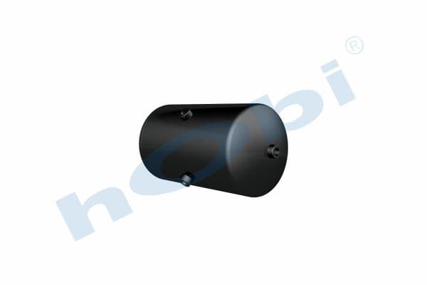 Hava Tankı Ø250 L:456 Çelik RN Lt:20 Siyah (RAL9005)