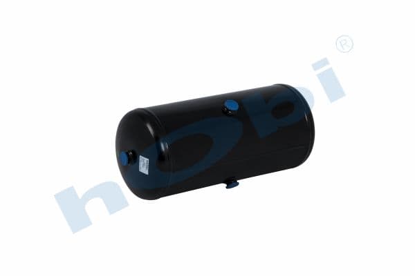 Air Tank Ø250 L:576 Steel RN Lt:25 Black (RAL9005)