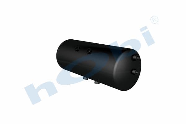 Air Tank Ø250 L:670 Steel RN Lt:30 Black (RAL9005)