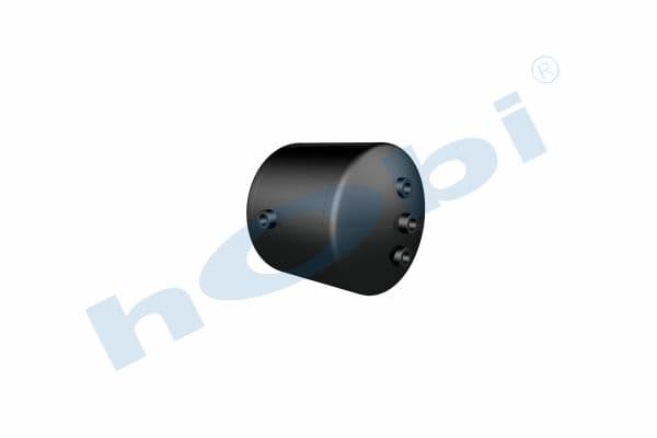 Air Tank Ø276 L:309 Steel MC Lt:15 Black (RAL9005)
