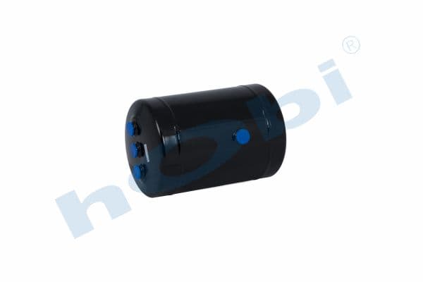 Air Tank Ø276 L:390 Steel MC Lt:20 Black (RAL9005)