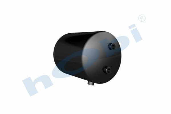 Air Tank Ø276 L:397 Steel SC Lt:20 Black (RAL9005)