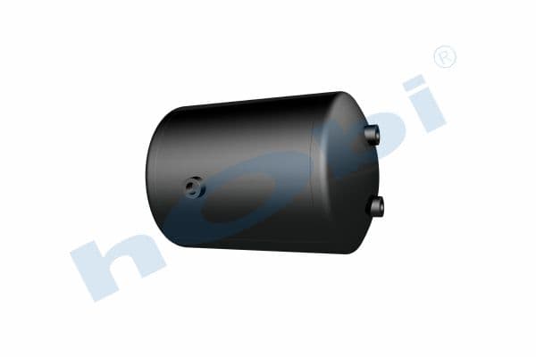 Air Tank Ø276 L:412 Steel SC Lt:22 Black (RAL9005)