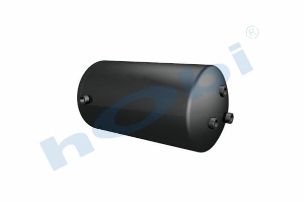 Air Tank Ø276 L:547 Steel UN Lt:30 Black (RAL9005)