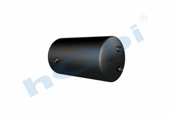 Air Tank Ø276 L:547 Steel DF Lt:30 Black (RAL9005)