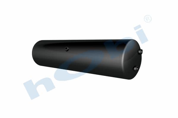 Air Tank Ø276 L:1072 Steel UN Lt:60 Black (RAL9005)
