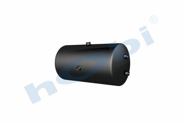 Air Tank Ø300 L:581 Steel UN Lt:36 Black (RAL9005)