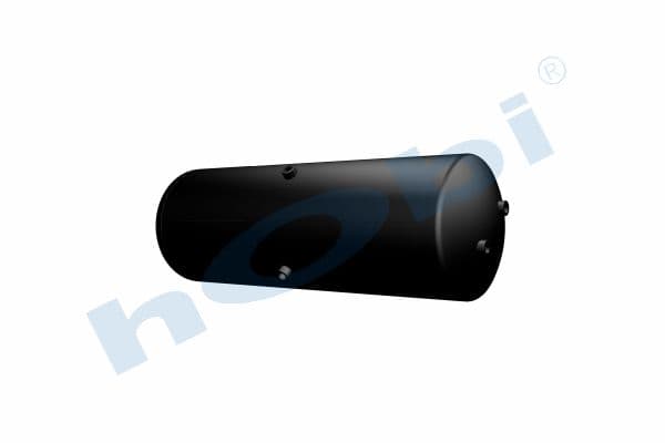 Air Tank Ø300 L:884 Steel UN Lt:60 Black (RAL9005)