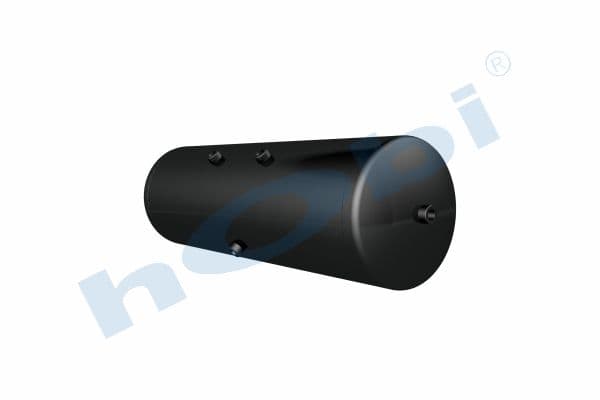 Air Tank Ø300 L:916 Steel UN Lt:60 Black (RAL9005)