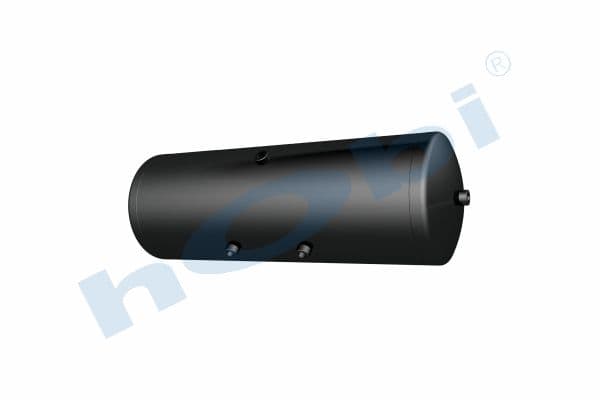 Air Tank Ø300 L:878 Steel UN Lt:60 Black (RAL9005)