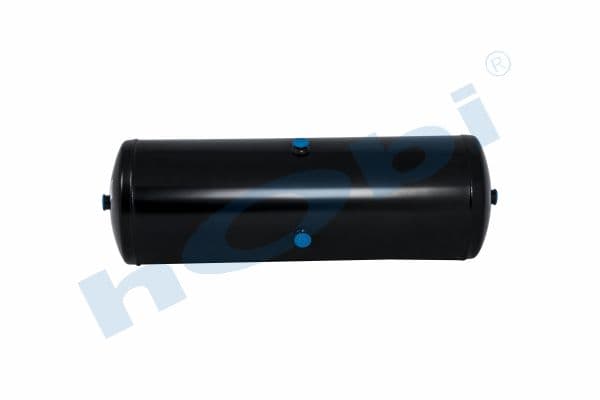 Air Tank Ø300 L:911 Steel UN Lt:60 Black (RAL9005)