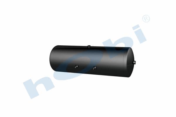 Air Tank Ø300 L:915 Steel UN Lt:60 Black (RAL9005)