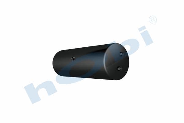 Air Tank Ø300 L:882 Steel UN Lt:60 Black (RAL9005)