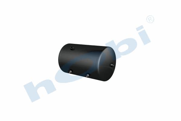 Air Tank Ø310 L:543 Steel SC Lt:36 Black (RAL9005)