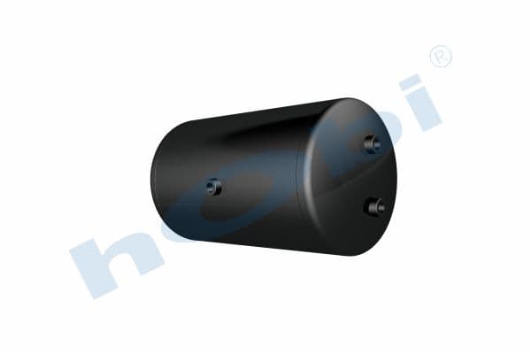 Air Tank Ø310 L:557 Steel UN Lt:40 Black (RAL9005)