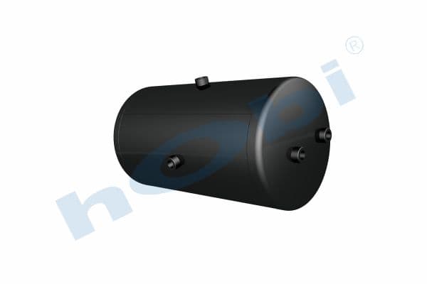 Air Tank Ø310 L:581 Steel KS Lt:40 Black (RAL9005)