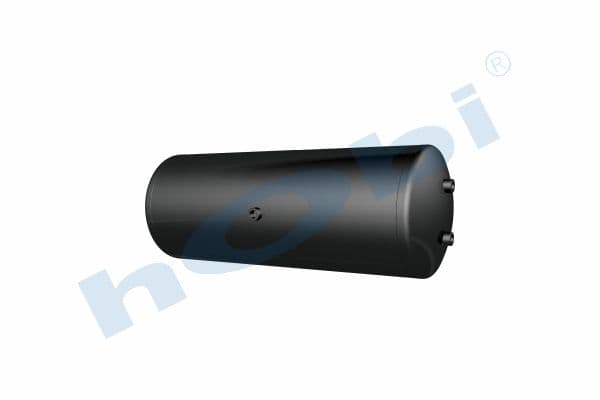 Air Tank Ø310 L:837 Steel UN Lt:60 Black (RAL9005)