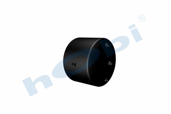 Air Tank Ø396 L:383 Steel VL Lt:39 Black (RAL9005)