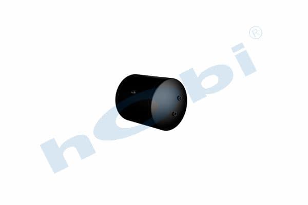 Air Tank Ø396 L:537 Steel UN Lt:60 Black (RAL9005)