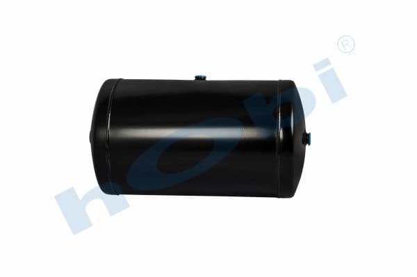 Air Tank, Ø396 L:722 Steel, IV Lt:80 Black (RAL9005)