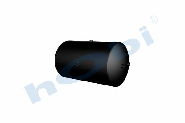 Air Tank Ø396 L:722 Steel UN Lt:80 Black (RAL9005)