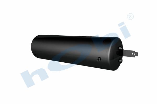 Air Tank Ø310 L:1129 Steel Cover With Bracket SH Lt:80 Black (RAL9005)
