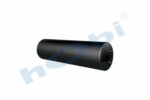 Air Tank Ø310 L:1125 Steel Lt:80 Black (RAL9005)