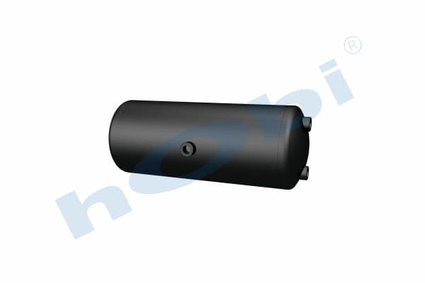 Hava Tankı, Ø206 L:535 Çelik, Lt:18 Siyah (RAL9005)
