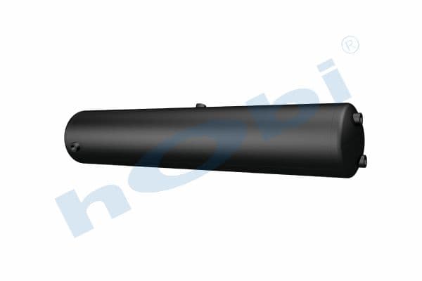 Hava Tankı, Ø206 L:1087 Çelik, Lt:35 Siyah (RAL9005)
