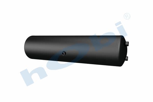 Hava Tankı, Ø246 L:994 Çelik, Lt:48 Siyah (RAL9005)